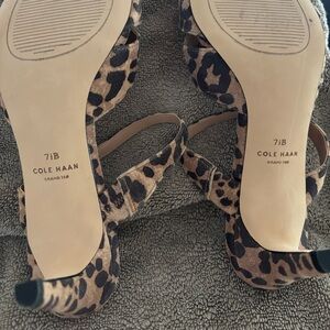 Animal print shoes